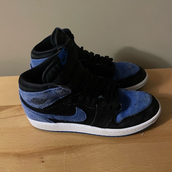 Nike Air Jordan 1 Retro High OG (PS) 'Royal Reimagined' Sneaker FD1412-042 Sz 3Y - Picture 5 of 8